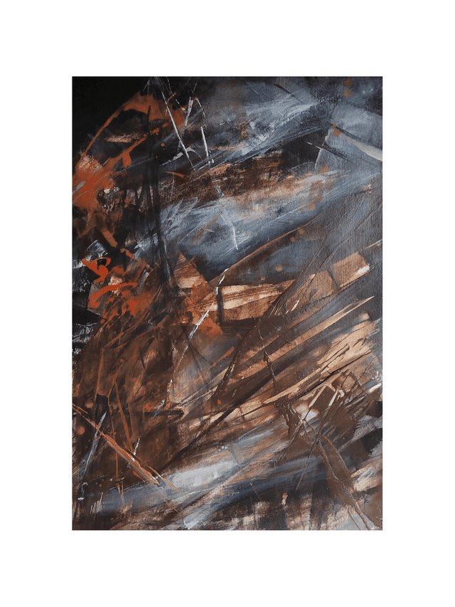 &quot;Rollercoaster of life 1&quot; - 50 x 70 cm