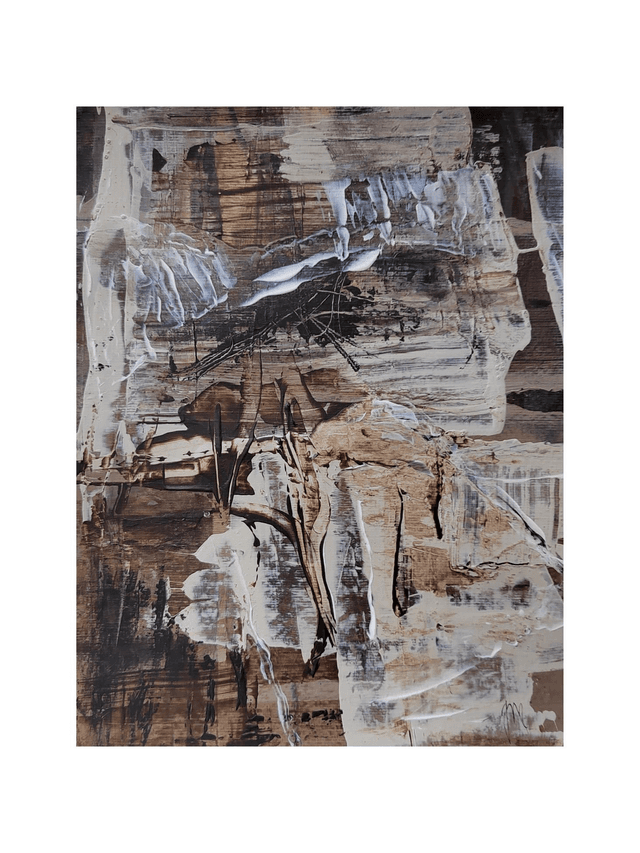 &quot;Darkness falling 1&quot; - 24 x 30 cm 