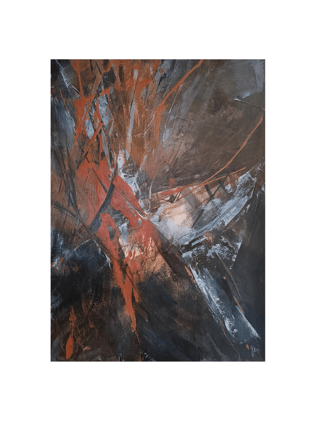 &quot;Rollercoaster of life 2&quot; - 50 x 70 cm